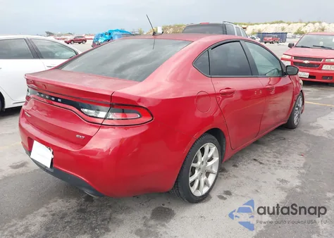 2013 Dodge Dart Sxt из США, поврежденный, VIN 1C3CDFBA5DD342556
